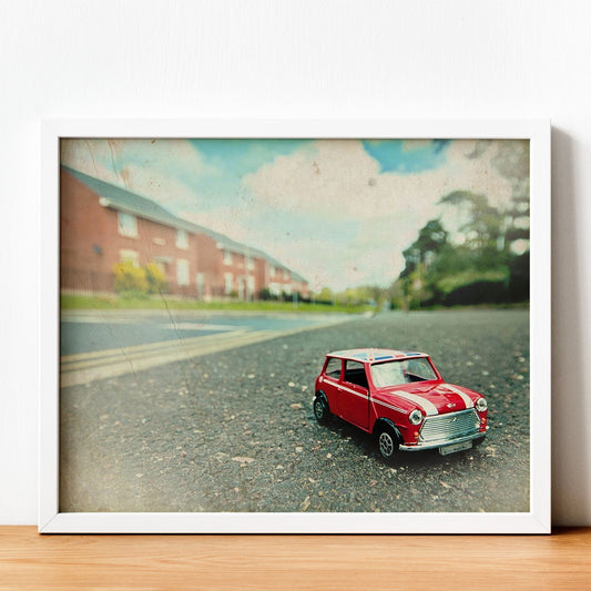 Poster de Mini cooper.Láminas vintage para Posters con diseño vintage y definiciones.-Artwork-Nacnic-Nacnic Estudio SL