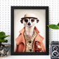 Póster de Moda Suricata