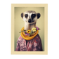 Póster de moda suricata