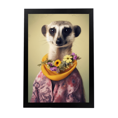 Póster de moda suricata