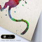 Poster de Mono estilo acuarela. Láminas de animales con estilo acuarela-Artwork-Nacnic-Nacnic Estudio SL