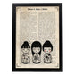 Poster de Muñecas japonesas. Láminas de geishas. Diseños japoneses con definiciones de la cultura japonesa.-Artwork-Nacnic-A3-Marco Negro-Nacnic Estudio SL