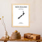 Poster de Nueva Zelanda. Láminas de paises y continentes del mundo.-Artwork-Nacnic-Nacnic Estudio SL