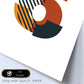 Poster de número 6. Lámina estilo Geometria con imágenes del alfabeto.-Artwork-Nacnic-Nacnic Estudio SL