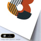 Poster de número 8. Lámina estilo Geometria con imágenes del alfabeto.-Artwork-Nacnic-Nacnic Estudio SL