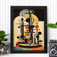 Póster Estilo Bauhaus de Objeto Vanguardista