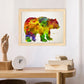 Poster de Oso estilo acuarela. Láminas de animales con estilo acuarela-Artwork-Nacnic-Nacnic Estudio SL