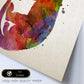 Poster de Oso Hormiguero estilo acuarela. Láminas de animales con estilo acuarela-Artwork-Nacnic-Nacnic Estudio SL