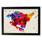 Poster de Pais Vasco. Láminas e ilustraciones de ciudades, comunidades, y mapas de España.-Artwork-Nacnic-A3-Marco Negro-Nacnic Estudio SL