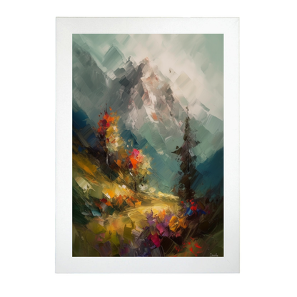 Póster de Paisaje Dramático