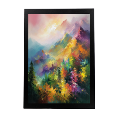 Póster de Paisaje Dramático