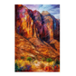 Póster de Paisaje Dramático en Óleo de Nacnic