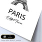 Poster de Paris - Torre Eiffel. Láminas con monumentos de ciudades.-Artwork-Nacnic-Nacnic Estudio SL