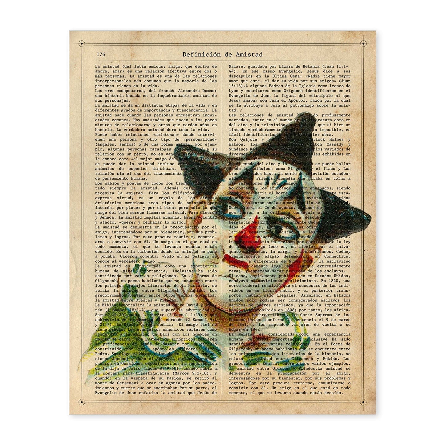 Poster de payasos. Lámina Jonas Clown con imágenes de payasos y circos. Láminas del circo para pequeños.-Artwork-Nacnic-A4-Sin marco-Nacnic Estudio SL
