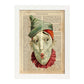 Poster de payasos. Lámina Luigi Clown con imágenes de payasos y circos. Láminas del circo para pequeños.-Artwork-Nacnic-A3-Marco Blanco-Nacnic Estudio SL