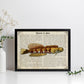 Poster de peces marinos. Lámina de Salarias 2 con definicion. Diseño de peces marinos con definiciones.-Artwork-Nacnic-Nacnic Estudio SL