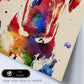 Poster de Perro con diseño acuarela. Mix de láminas con estilo acuarela-Artwork-Nacnic-Nacnic Estudio SL