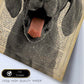 Poster de Perro con lengua fuera. Láminas de animales con definiciones. Ilustraciones de animales con textos.-Artwork-Nacnic-Nacnic Estudio SL