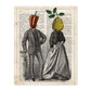 Poster de Pimiento y Membrillo. Láminas de frutas y verduras con definiciones. Ilustraciones de alimentacion vegetariana.-Artwork-Nacnic-A4-Sin marco-Nacnic Estudio SL