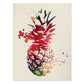 Poster de Piña con diseño acuarela. Mix de láminas con estilo acuarela-Artwork-Nacnic-A4-Sin marco-Nacnic Estudio SL