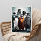 Póster de Pingüinos de Moda