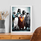 Póster de Pingüinos de Moda