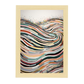Póster Abstracto de Líneas Curvas Wu Guanzho