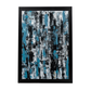 Lámina de pintura expresionista abstracta letra E