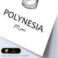 Poster de Polinesia - Moai. Láminas con monumentos de ciudades.-Artwork-Nacnic-Nacnic Estudio SL