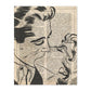 Poster de Pop Art. Lámina de Beso. Diseños coloridos con temática Pop Art.-Artwork-Nacnic-A4-Sin marco-Nacnic Estudio SL