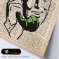 Poster de Pop Art. Lámina de Hombre al telefono. Diseños coloridos con temática Pop Art.-Artwork-Nacnic-Nacnic Estudio SL