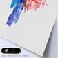 Poster de ramas con estilo de óleo. Lámina Velero, con dibujos pintados de ramas, hojas, y flores.-Artwork-Nacnic-Nacnic Estudio SL