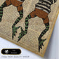Poster de Ranas camiseta de rayas. Láminas de animales con definiciones. Ilustraciones de animales con textos.-Artwork-Nacnic-Nacnic Estudio SL