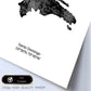 Poster de Republica dominicana. Láminas de paises y continentes del mundo.-Artwork-Nacnic-Nacnic Estudio SL