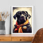 Póster de Mascota en Estilo