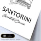 Poster de Santorini - Iglesia Anastasi. Láminas con monumentos de ciudades.-Artwork-Nacnic-Nacnic Estudio SL