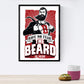 Poster de Siempre con barba. Lámina decorativa de diseño.-Artwork-Nacnic-Nacnic Estudio SL