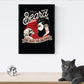 Poster de Siempre con barba. Lámina decorativa de diseño.-Artwork-Nacnic-Nacnic Estudio SL