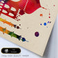 Poster de Taj Mahal con diseño acuarela. Mix de láminas con estilo acuarela-Artwork-Nacnic-Nacnic Estudio SL