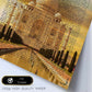 Poster de Taj Mahal (India). Láminas e ilustraciones de ciudades del mundo y monumentos famosos.-Artwork-Nacnic-Nacnic Estudio SL