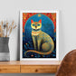 Póster de Tarot Colorido por Rosina Wachtmeister