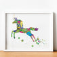 Poster de Unicornio estilo acuarela. Mix de láminas con estilo acuarela-Artwork-Nacnic-Nacnic Estudio SL