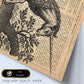 Poster de Unicornio. Láminas de animales con definiciones. Ilustraciones de animales con textos.-Artwork-Nacnic-Nacnic Estudio SL