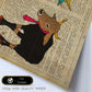 Poster de Vacas sagradas indias. Láminas de animales con definiciones. Regalo para los amantes de los animales.-Artwork-Nacnic-Nacnic Estudio SL