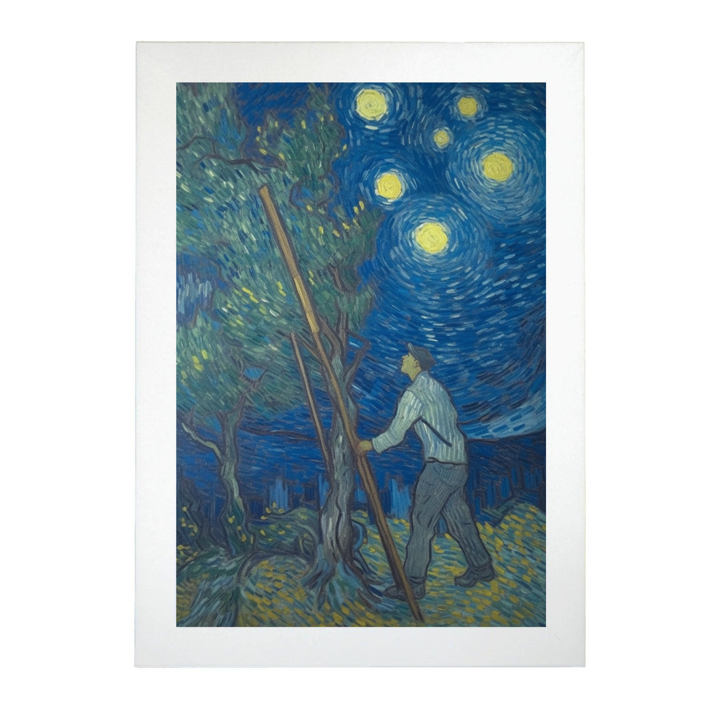 Póster de Vincent van Gogh sin texto