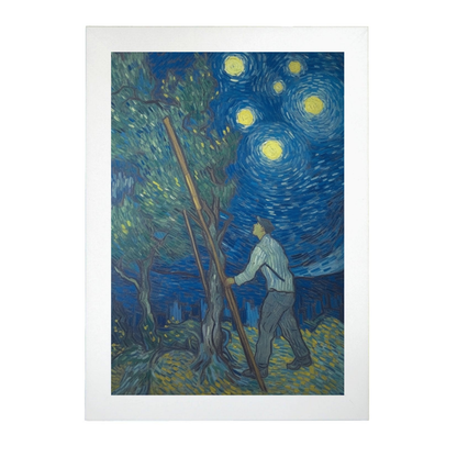 Póster de Vincent van Gogh sin texto