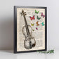Poster de Violin. Láminas musicales con definiciones para-Artwork-Nacnic-Nacnic Estudio SL