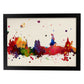 Poster de Vitoria. Láminas e ilustraciones de ciudades, comunidades, y mapas de España.-Artwork-Nacnic-A3-Marco Negro-Nacnic Estudio SL
