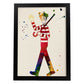 Poster de wally. Láminas de cine, películas, y actores. Posters de películas antiguas con estilo acuarela.-Artwork-Nacnic-A3-Marco Negro-Nacnic Estudio SL