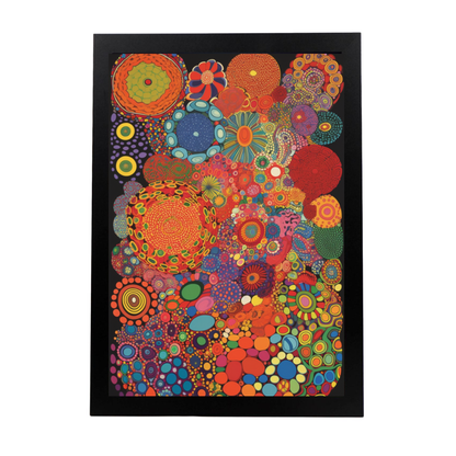 Cartel de Yayoi Kusama: Mundo Infinito - Laminas
